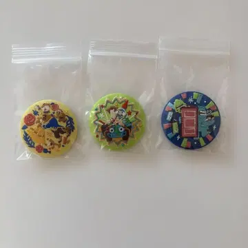 디즈니 자수 캔뱃지 3개 세트