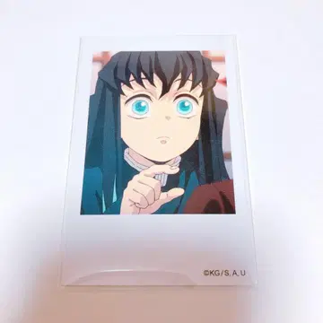 토키토 무이치로 폴라로이드풍 브로마이드 노멀 기둥 카페 귀멸의 칼날