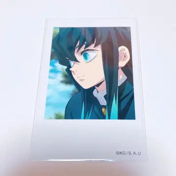 토키토 무이치로 폴라로이드풍 브로마이드 노멀 기둥 카페 귀멸의 칼날