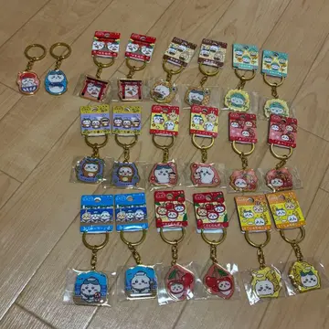 치이카와 하치와레 지역 한정 키링 세트