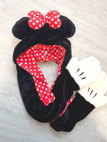 미니짱 팬캡 머플러