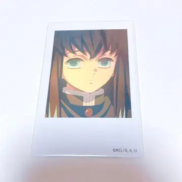 토키토 무이치로 폴라로이드풍 브로마이드 노멀 기둥 카페 귀멸의 칼날