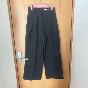 DRESSTERIOR 블랙 와이드 팬츠 30