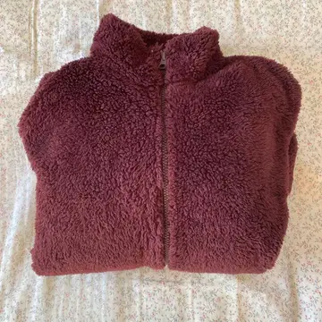 플리스 자켓 마룬 네이비 2색