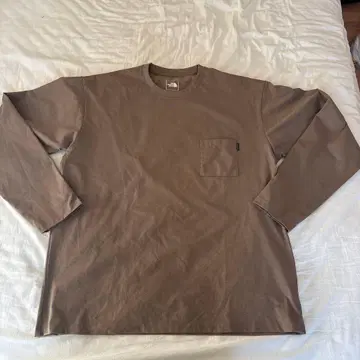 THE NORTH FACE 브라운 긴팔 셔츠 XL