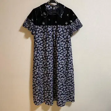 FRAPBOIS 엘더 플라워 원피스 반팔