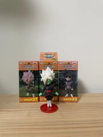 WCF 드래곤볼 초 로제 오공 블랙 자마스 레어