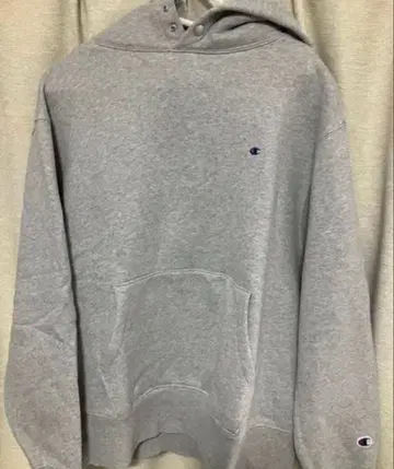 29일까지 한정판 beams 빔즈 콜라보 챔피온 후드티 L 사이즈 그레이