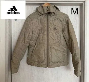 새상품급 adidas 다운 자켓 M 베이지