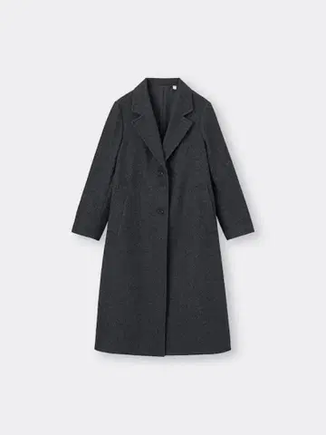 GU 코지 멜톤 테일러드 코트 L