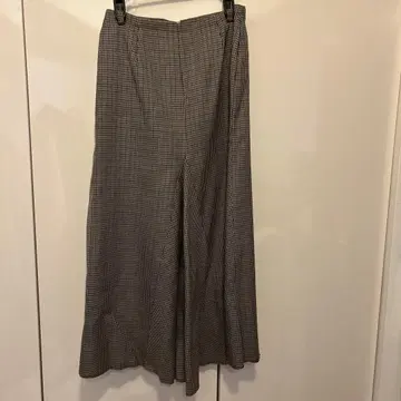 UNION LAUNCH 체크 무늬 롱 스커트 X SMALL