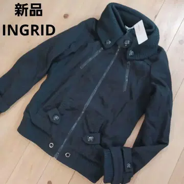 INGRID 블랙 점퍼 블루종