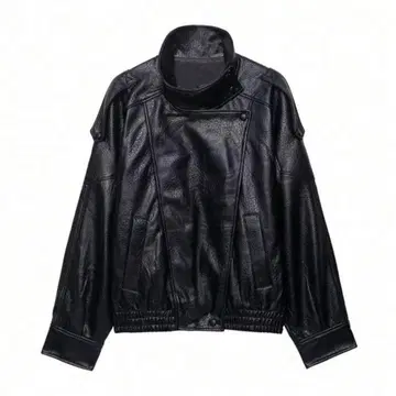 가죽 블루종 자켓 S 사이즈