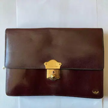 가격 협의 가능 braun buffel 다크 브라운 가죽 클러치백