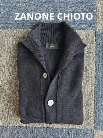 ZANONE CHIOTO 자노네 키오토 가디건 네이비 48