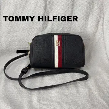TOMMY HILFIGER 숄더백 주름 가죽