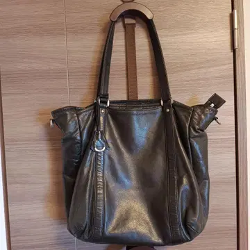 aniary 아니아리 올 가죽 토트백 블랙 브리프 케이스