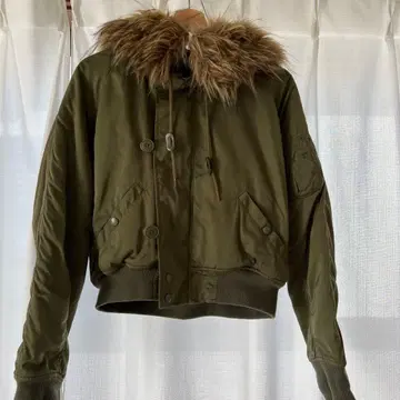 AZUL by moussy N-2B 플라이트 자켓 쇼트 기장