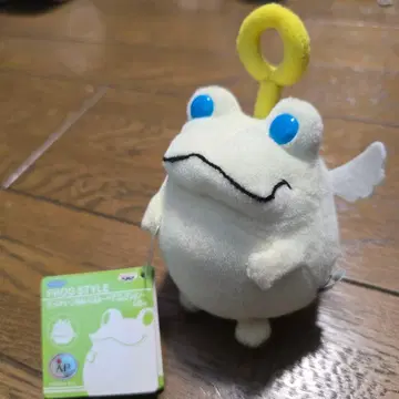 프로그 스타일 볼체인 부착 봉제 인형 페어 컬렉션 천사 헤이세이