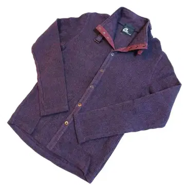 TORNADO MART Zero 니트 가디건 퍼플 M 사이즈