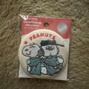 PEANUTS 코듀로이 거울 스누피