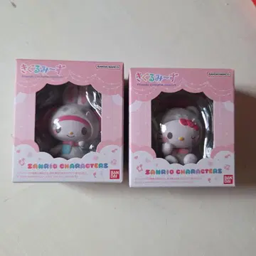 BANDAI 프렌즈 코스튬 마스코트 2체 세트 마이멜로디 키티