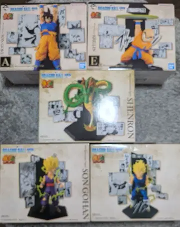 드래곤볼 제일복권 피규어 묶음 판매