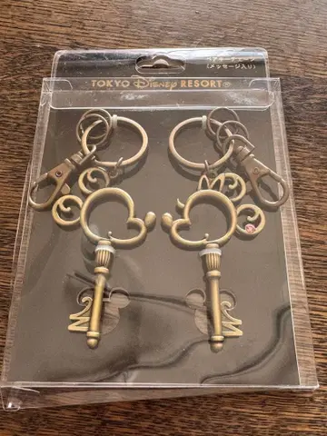 도쿄 디즈니 리조트 페어 키링 2개 세트