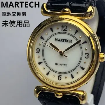 미사용 MARTECH 쿼츠 배터리 교환 완료 정품 가죽 벨트