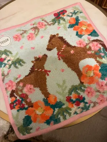 연초 FEILER 페이러 손수건 띠 말 플래그십 스토어 한정판