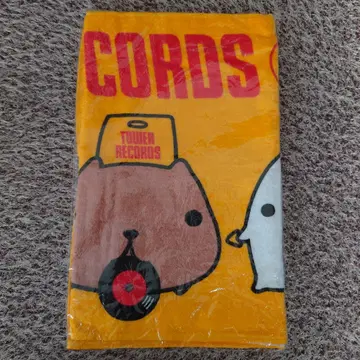 TOWER RECORDS x 카피바라상 2011년 콜라보 한정판 타월