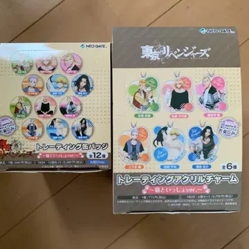 도쿄 리벤저스 고양이와 함께 캔뱃지 아크릴 참