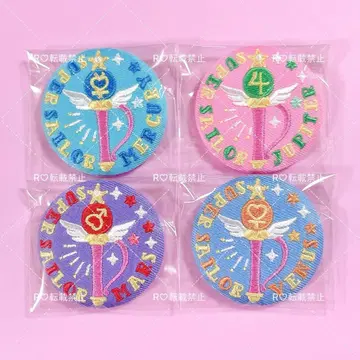 세일러문 세일러문 스토어 자수 캔뱃지 vol.4 세트