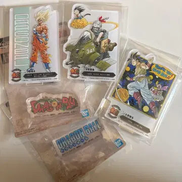 드래곤볼 40th 제일복권 5세트 아크릴 스탠드 F상 H상