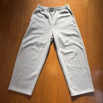 유니클로C 맨투맨 와이드 팬츠 L 사이즈