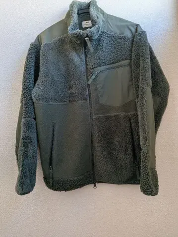 유니클로 Engineered Garments 플리스 자켓 올리브