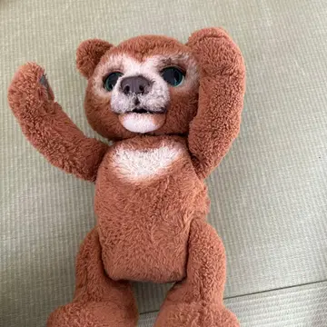 브라운색 곰 봉제 인형