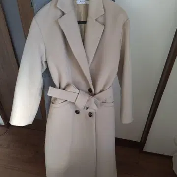 BLATE 베이지 롱 코트 M