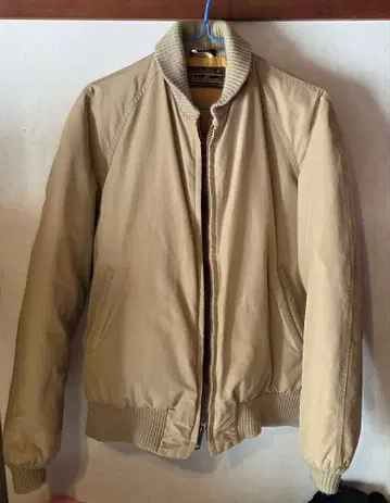 Eddie Bauer 베이지 봄버 자켓