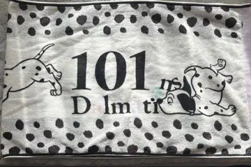 디즈니 101마리 강아지 타월