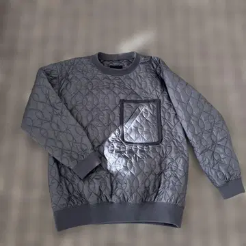 LOVELESS 그레이 퀼팅 자켓