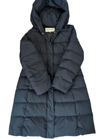 당일 발송 가능 레이빔즈 후드 숄카라 다운 코트