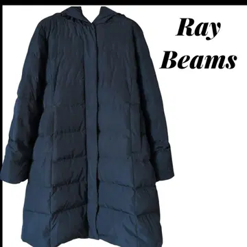 당일 발송 가능 레이빔즈 후드 숄카라 다운 코트