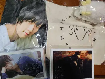 아라마키 요시히코 굿즈 5세트