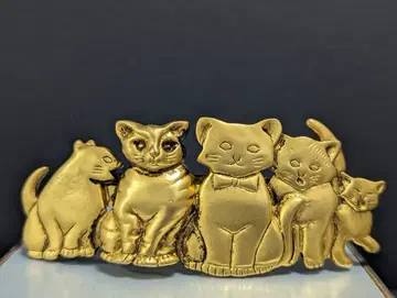 빈티지 머리핀 고양이