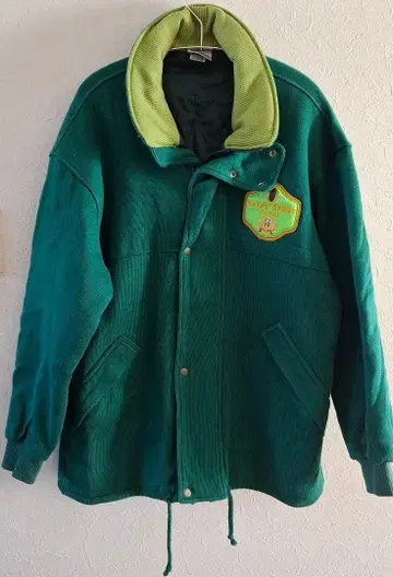 [ Kappa ] 플리스 자켓 그린 컬러