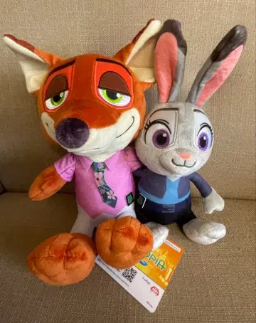 [ 새상품 ] 주토피아2 닉 와일드 주디 홉스 봉제 인형