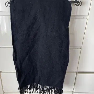 캐시미어 블랙 스톨