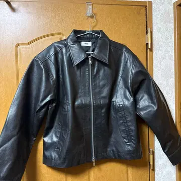 SINSS 블랙 가죽 자켓 택 포함 새상품