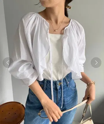 CAPRICIEUX LEMAGE 프릴 숏 셔츠